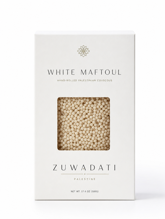 Zuwadati White Maftoul box