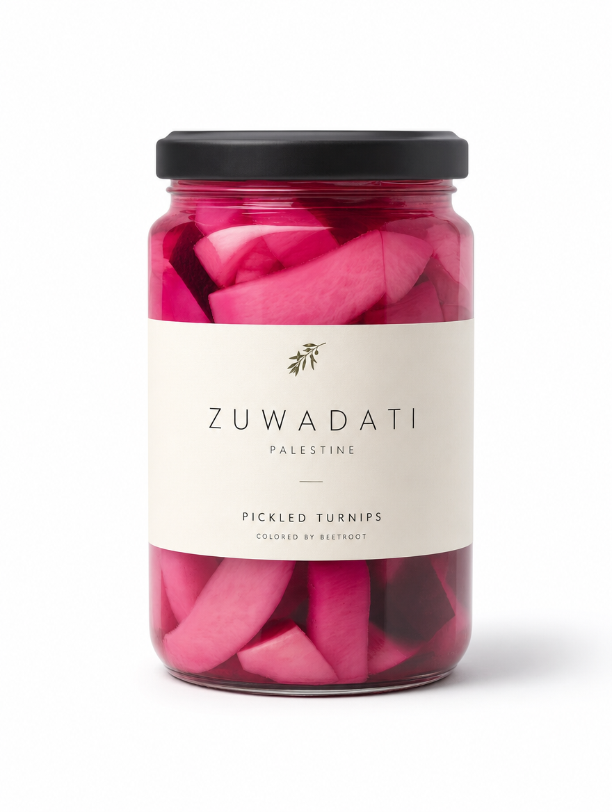 Zuwadati Pickled Turnips jar