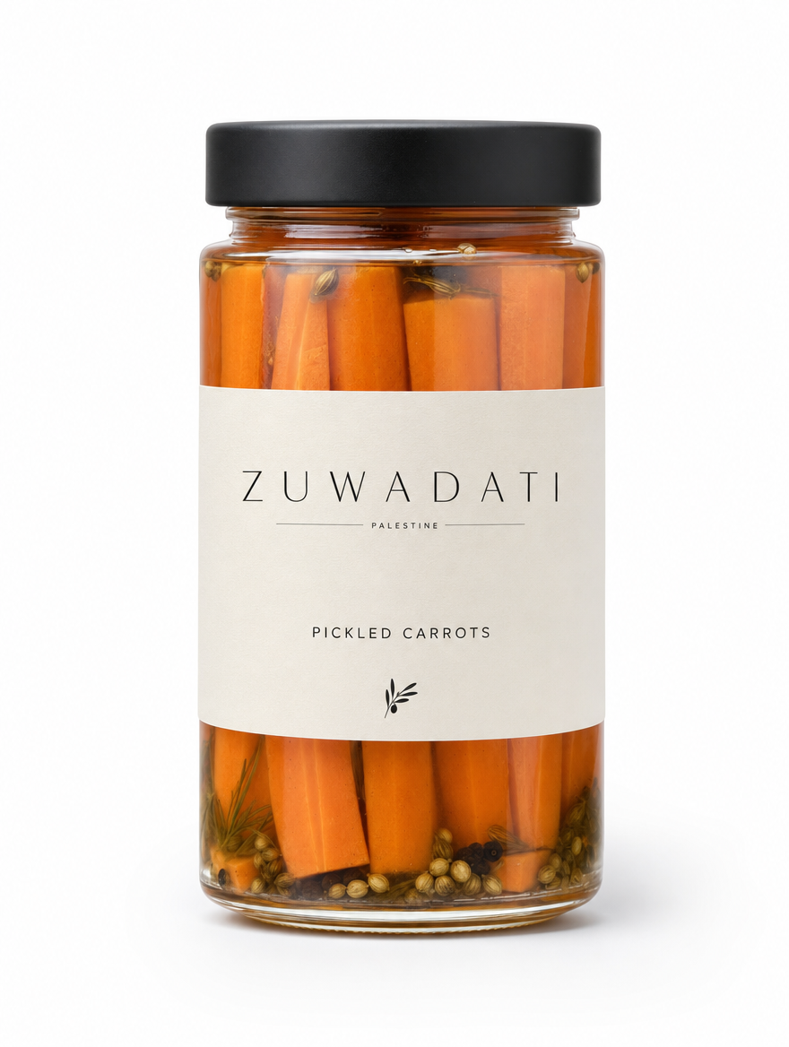 Zuwadati Pickled Carrots jar