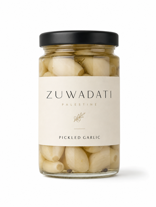 Zuwadati Pickled Garlic jar