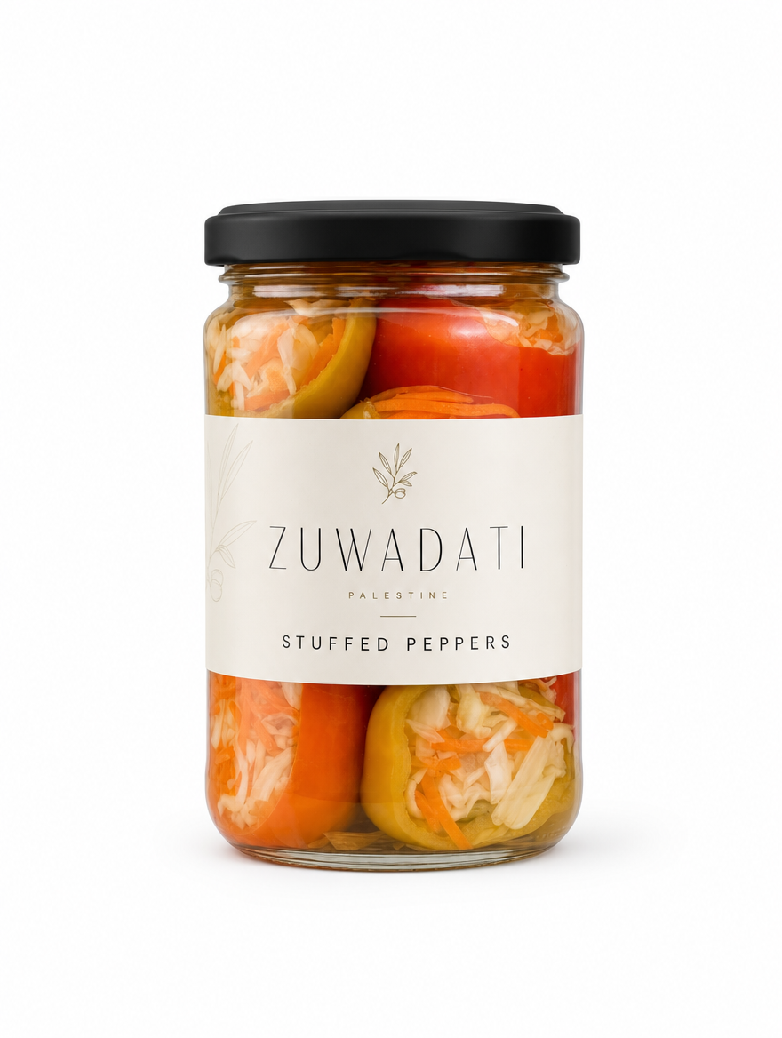 Zuwadati Stuffed Sweet Peppers jar