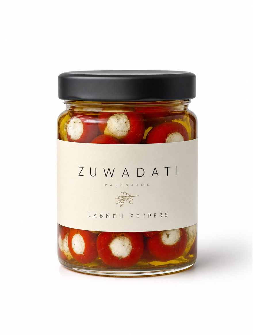 Zuwadati Labneh-Stuffed Peppers jar