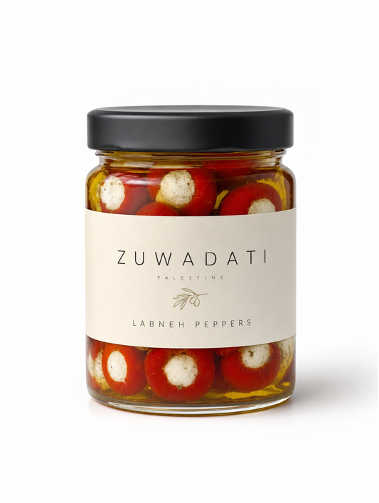 Zuwadati Labneh-Stuffed Peppers jar