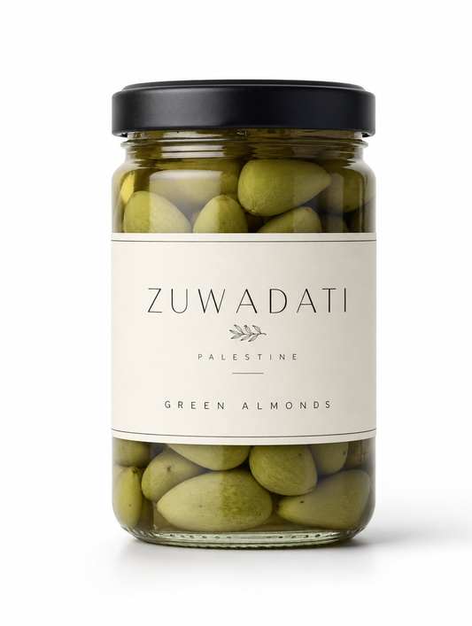 Zuwadati Green Almonds jar
