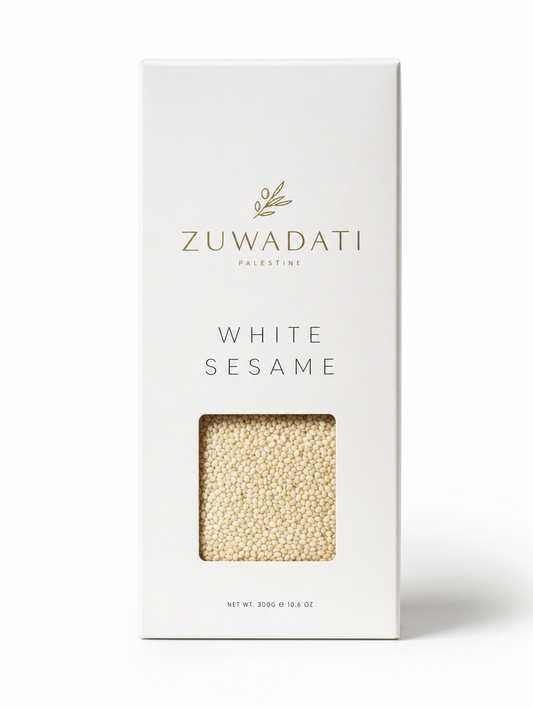 Zuwadati White Sesame window box